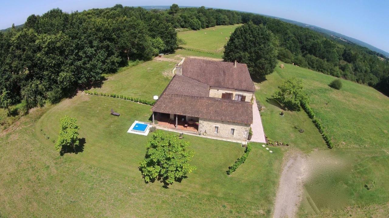 Vila Le Nid De Faucons Lalinde Exteriér fotografie